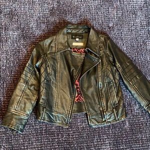 Hannah Banana Leather Jacket